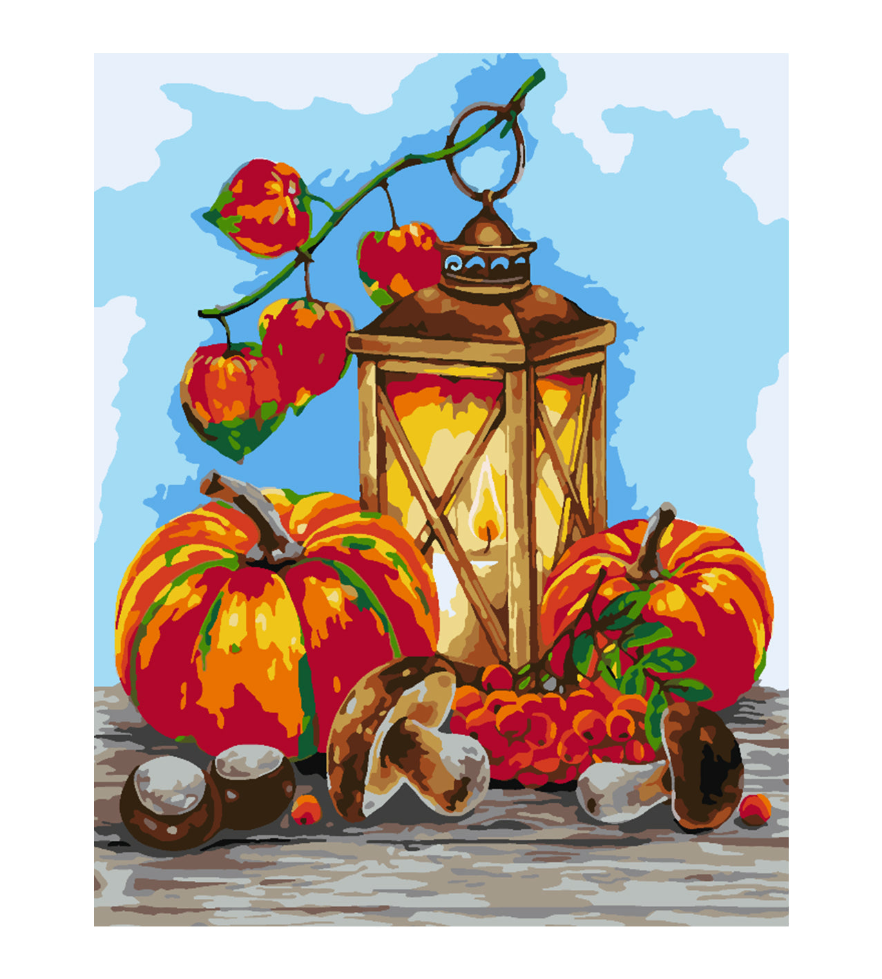 Pictura pe numere - Dovlecei 4538