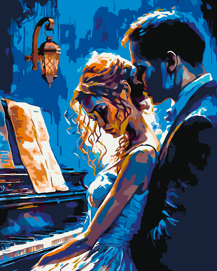 Malen nach Zahlen - Liebende 4539