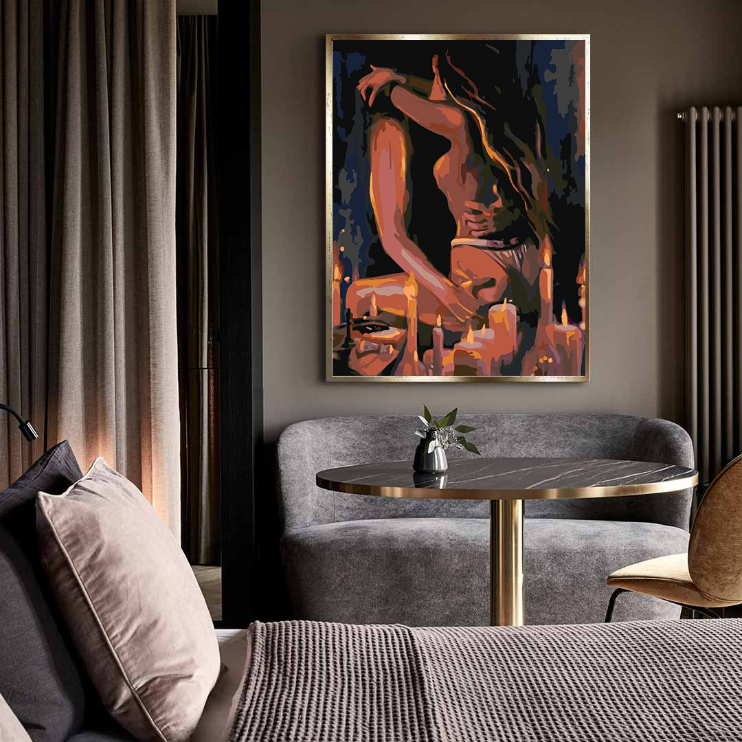 Peinture par numéros - Amour 4544