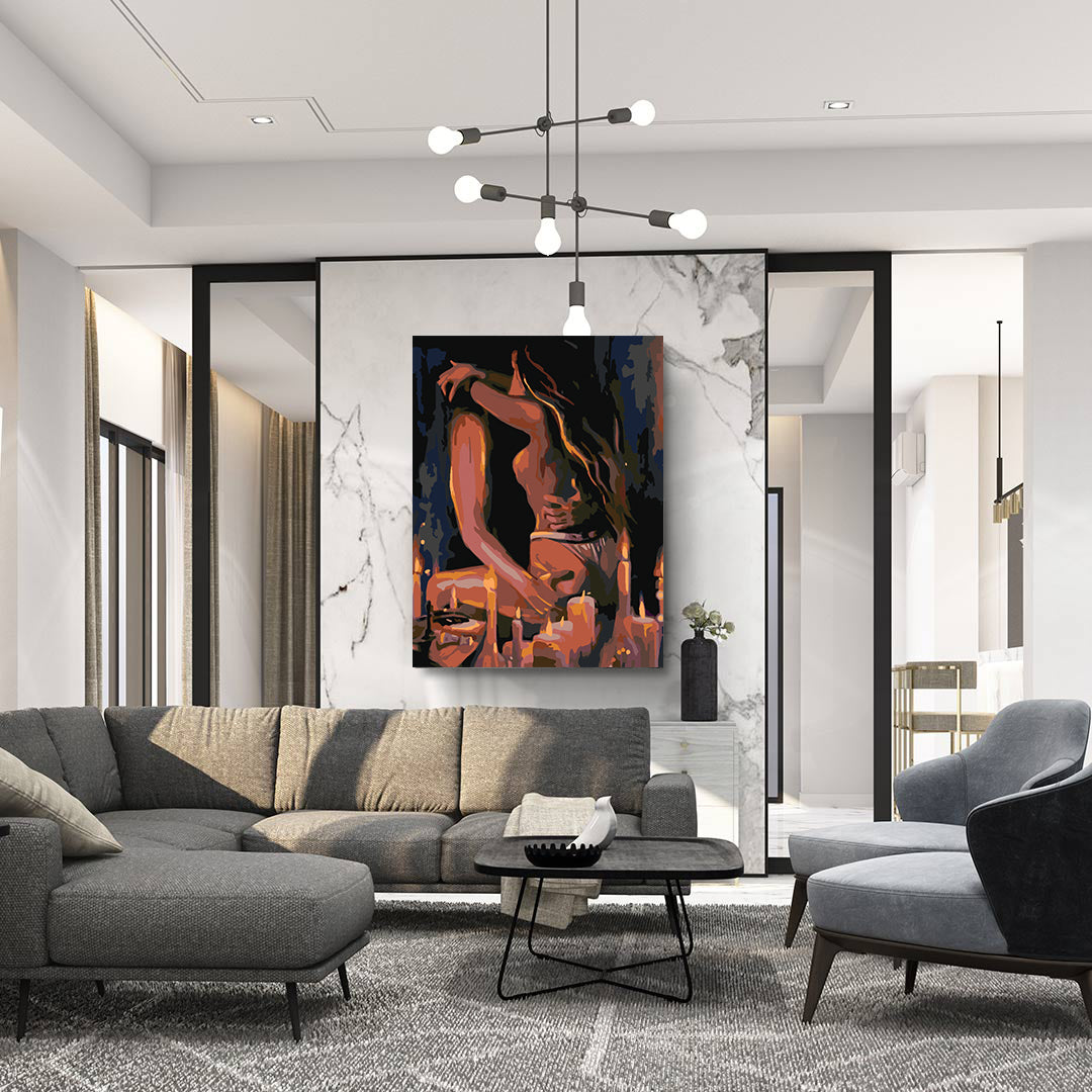 Peinture par numéros - Amour 4544