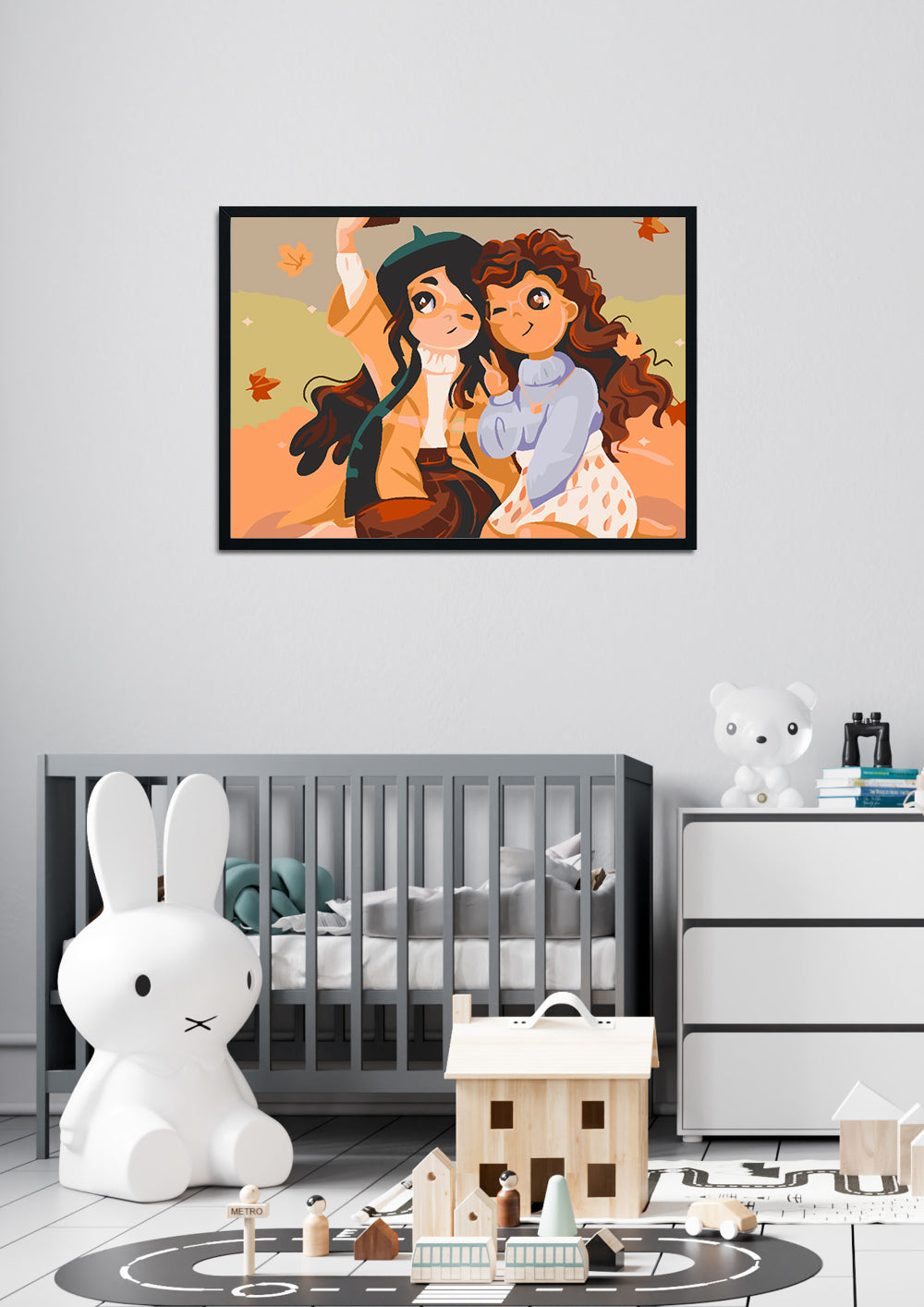 Malen nach Zahlen - Freundschaft 4545