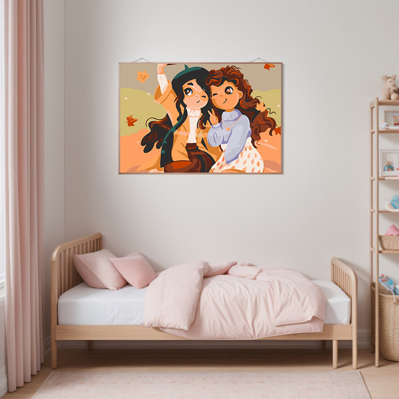 Malen nach Zahlen - Freundschaft 4545