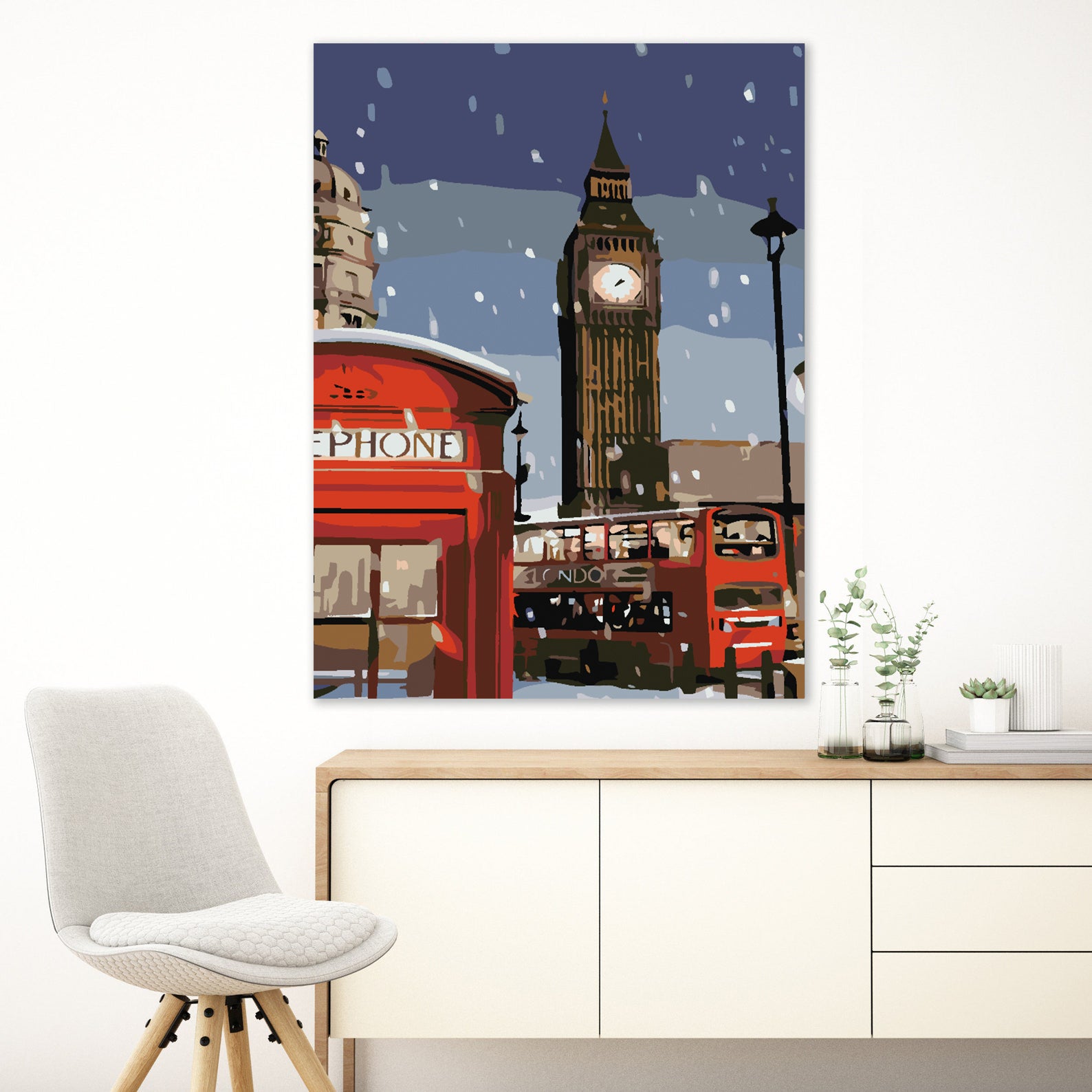 Malen nach Zahlen - London 4560