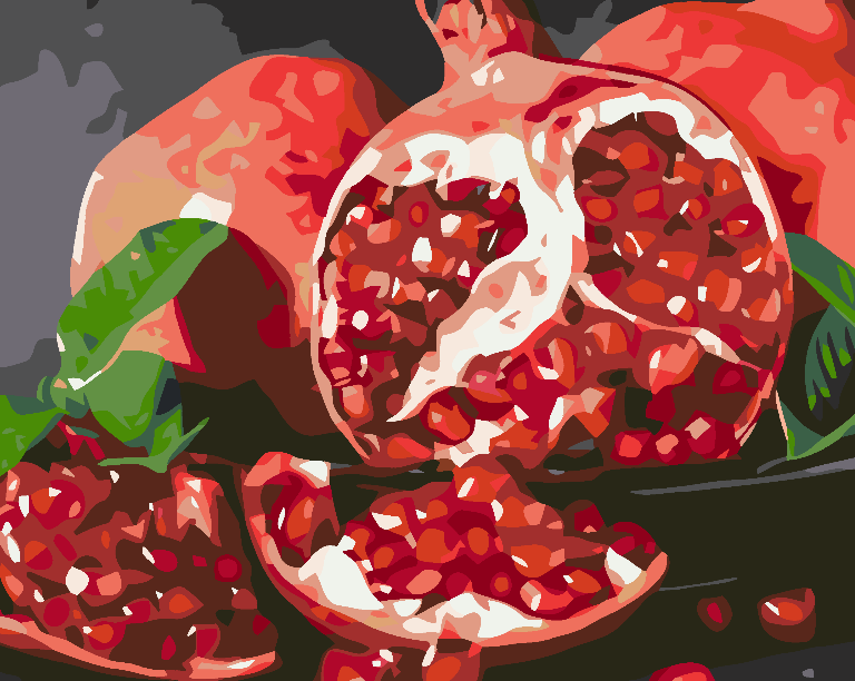 Pictura pe numere - Rodie 4563