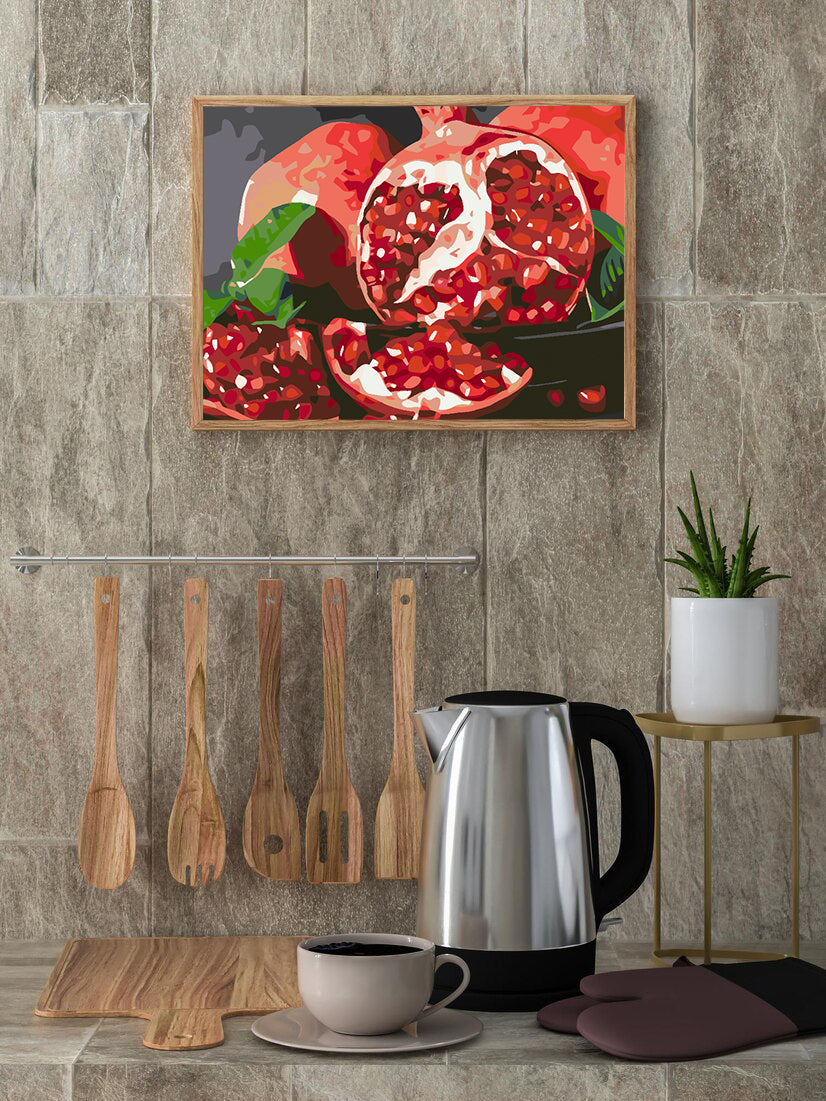 Malen nach Zahlen - Granatapfel 4563