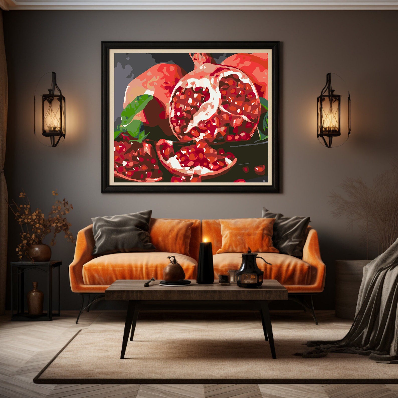 Malen nach Zahlen - Granatapfel 4563