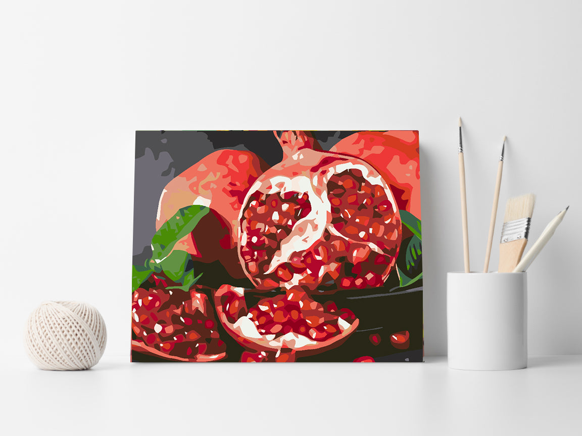 Malen nach Zahlen - Granatapfel 4563