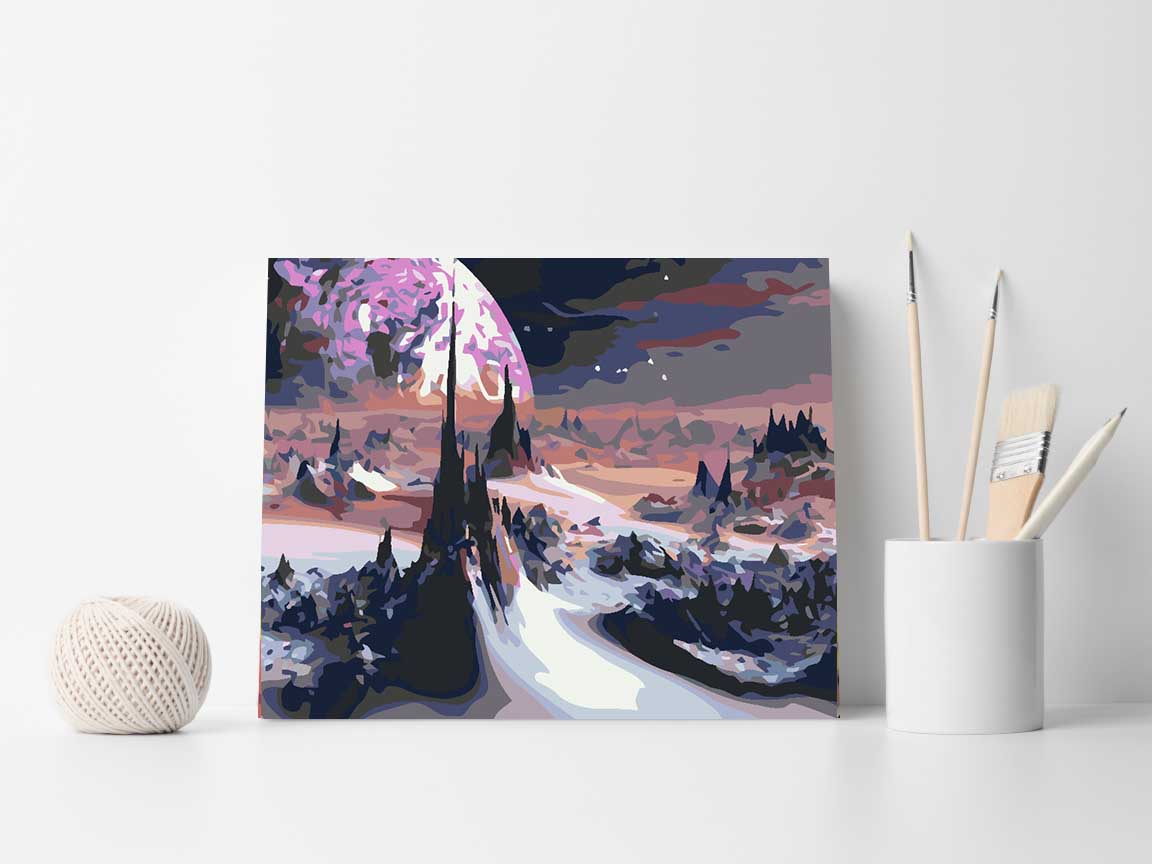 Pictura pe numere - Cosmos 4567