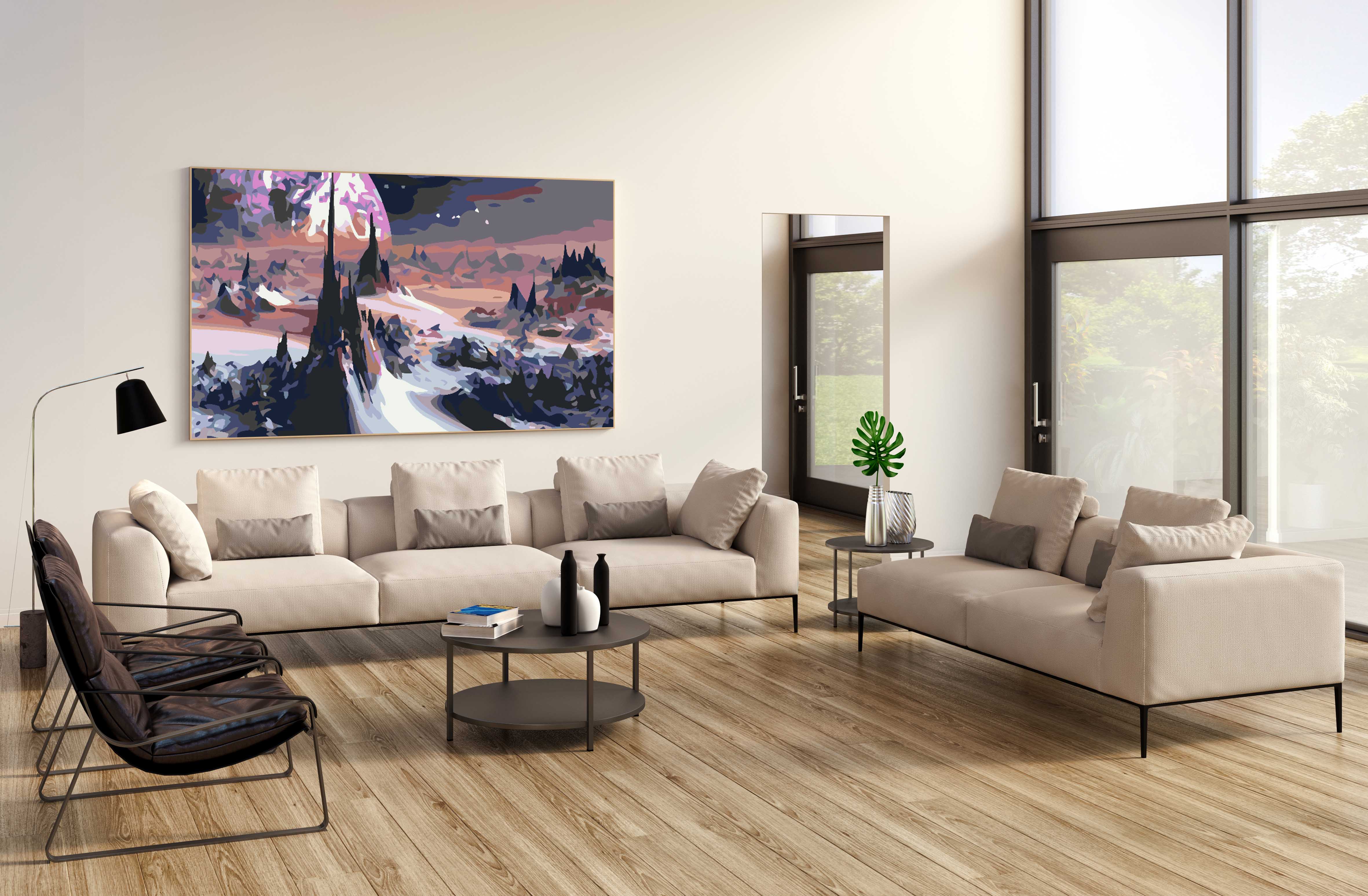 Pictura pe numere - Cosmos 4567