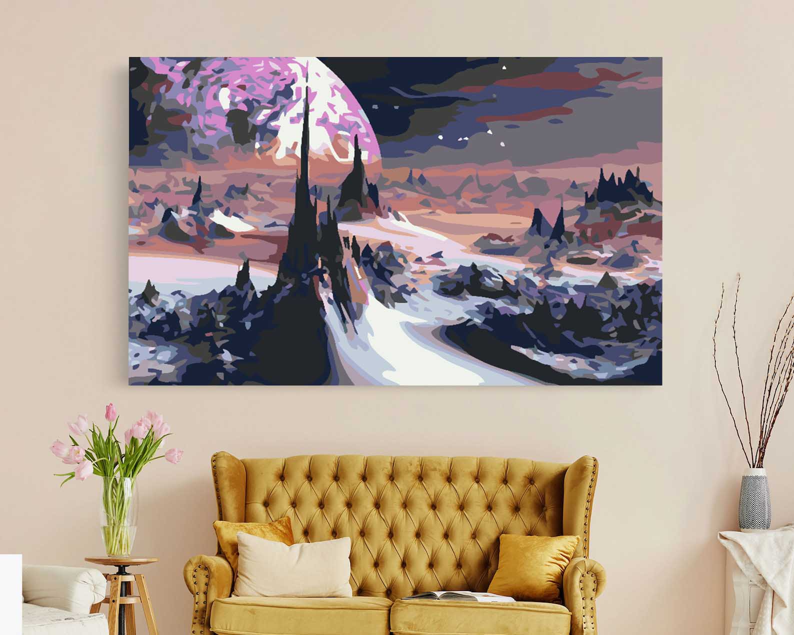 Pictura pe numere - Cosmos 4567