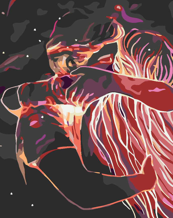 Malen nach Zahlen - Liebe 4569