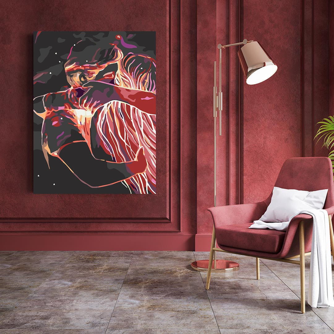 Malen nach Zahlen - Liebe 4569