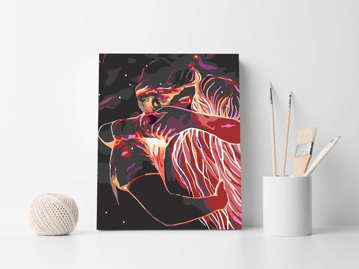 Malen nach Zahlen - Liebe 4569