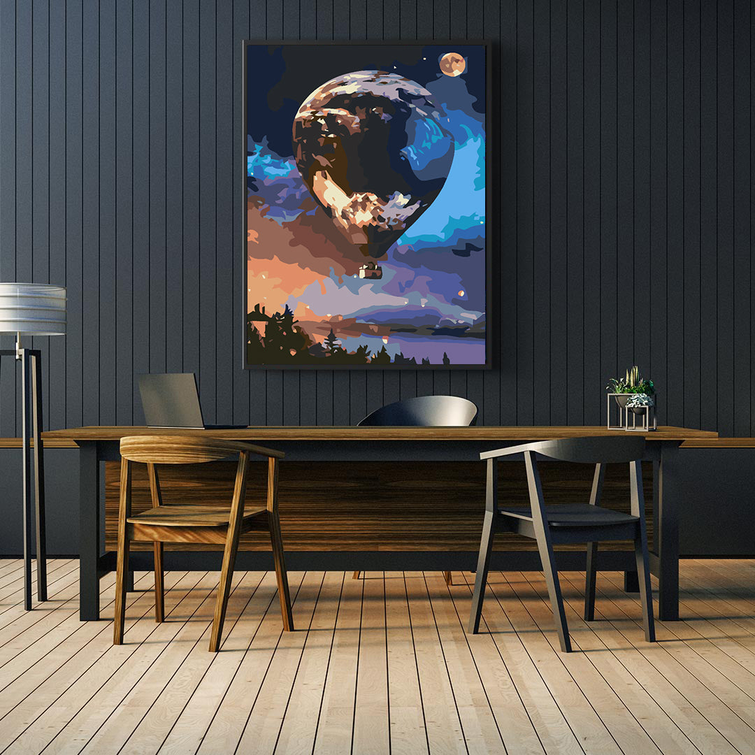 Malen nach Zahlen - Heißluftballon 4570