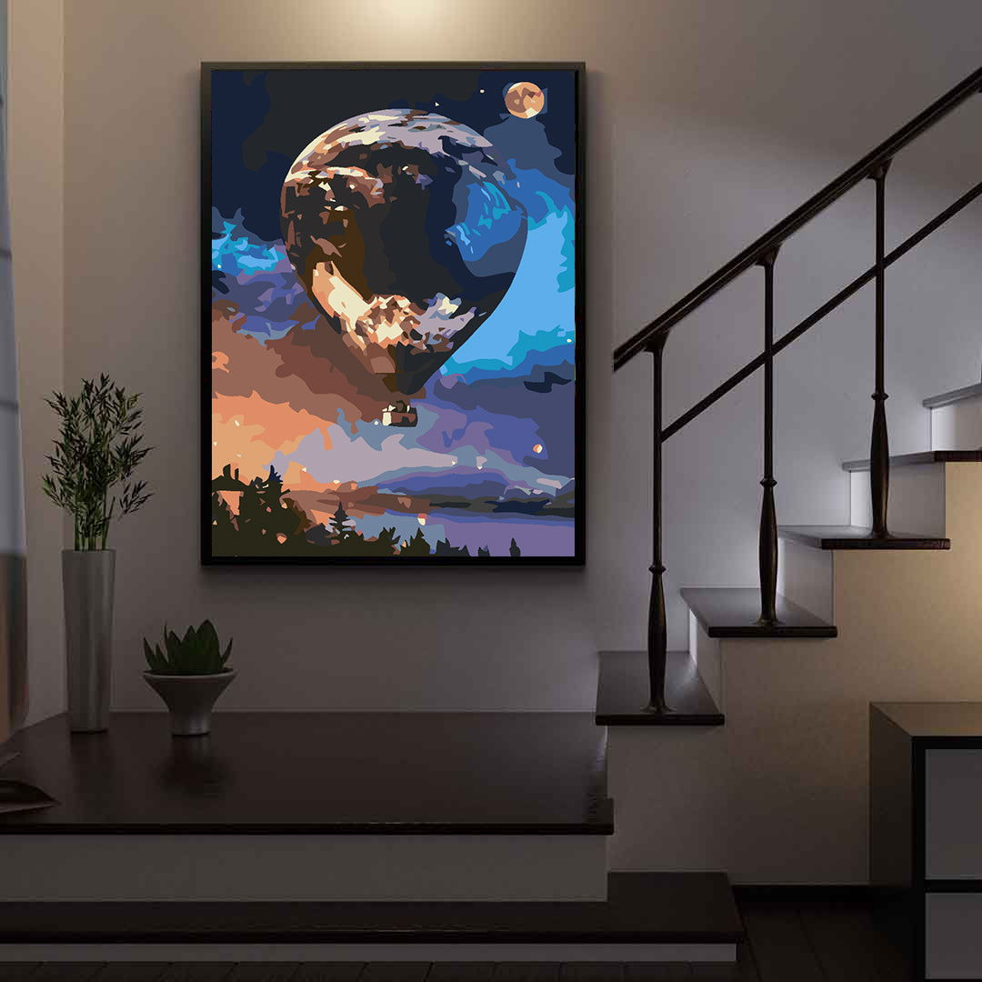 Malen nach Zahlen - Heißluftballon 4570