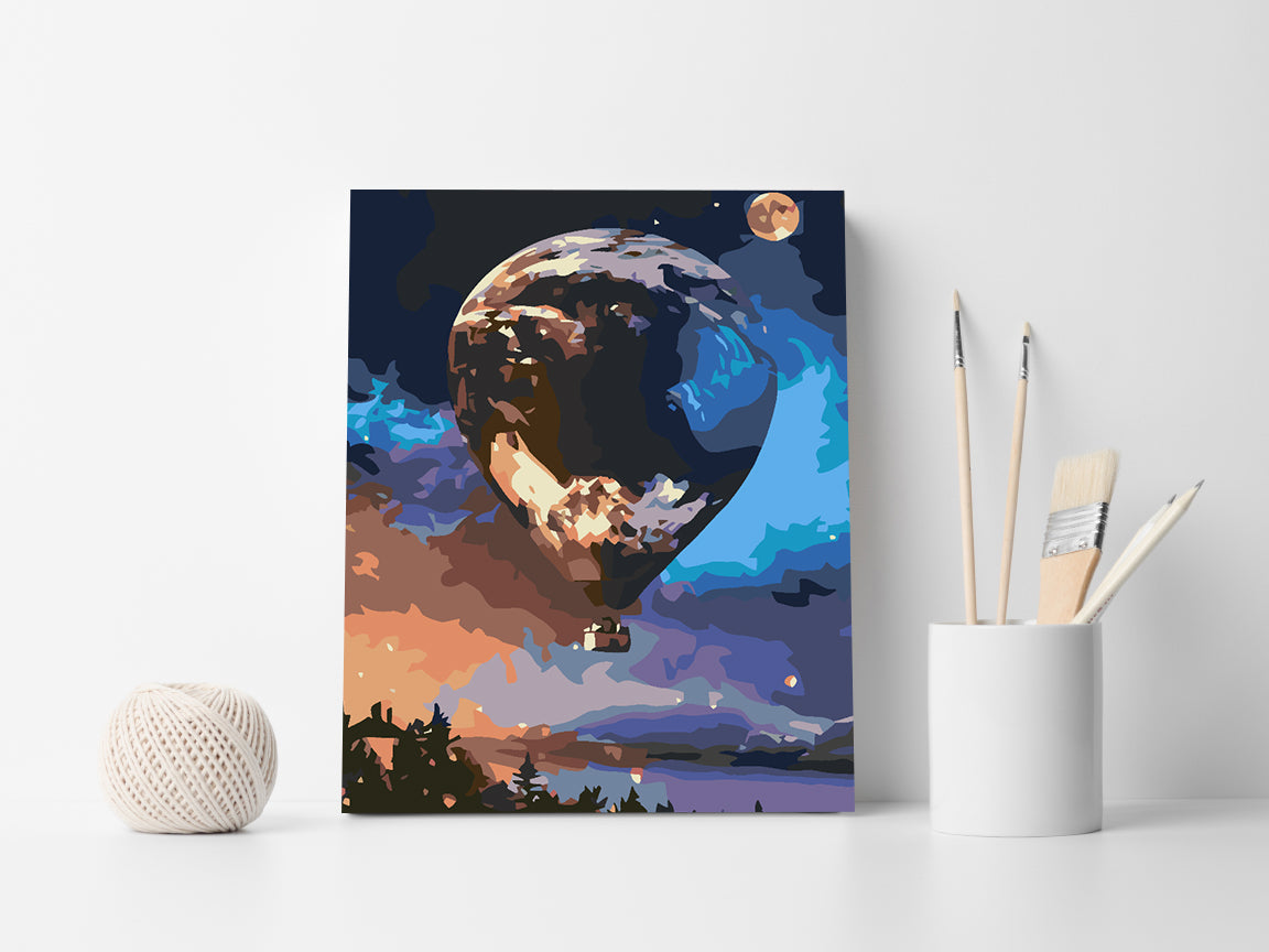 Malen nach Zahlen - Heißluftballon 4570