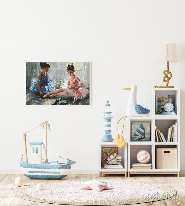 Malen nach Zahlen - Zwei Ballerinas 4577