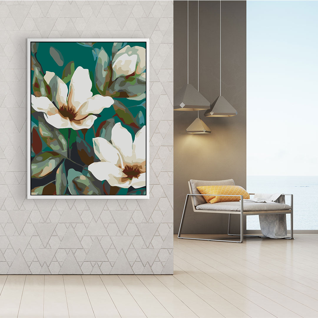 Pictura pe numere - Flori 4580