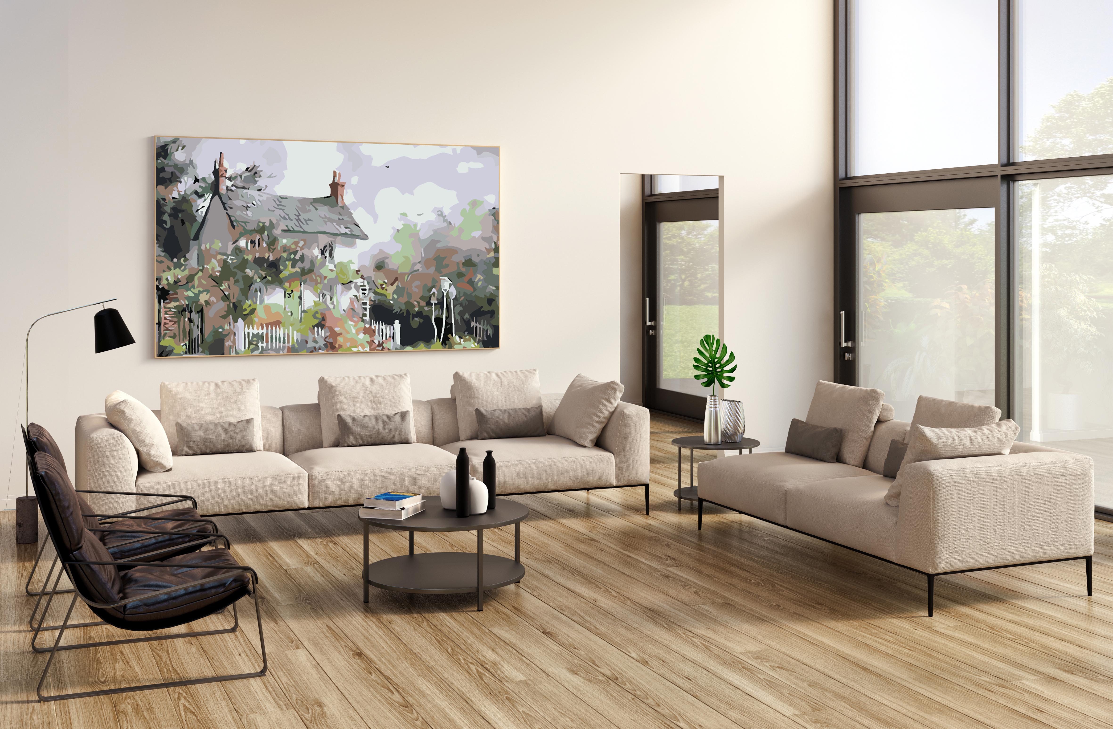 Malen nach Zahlen - Hauslandschaft 4584