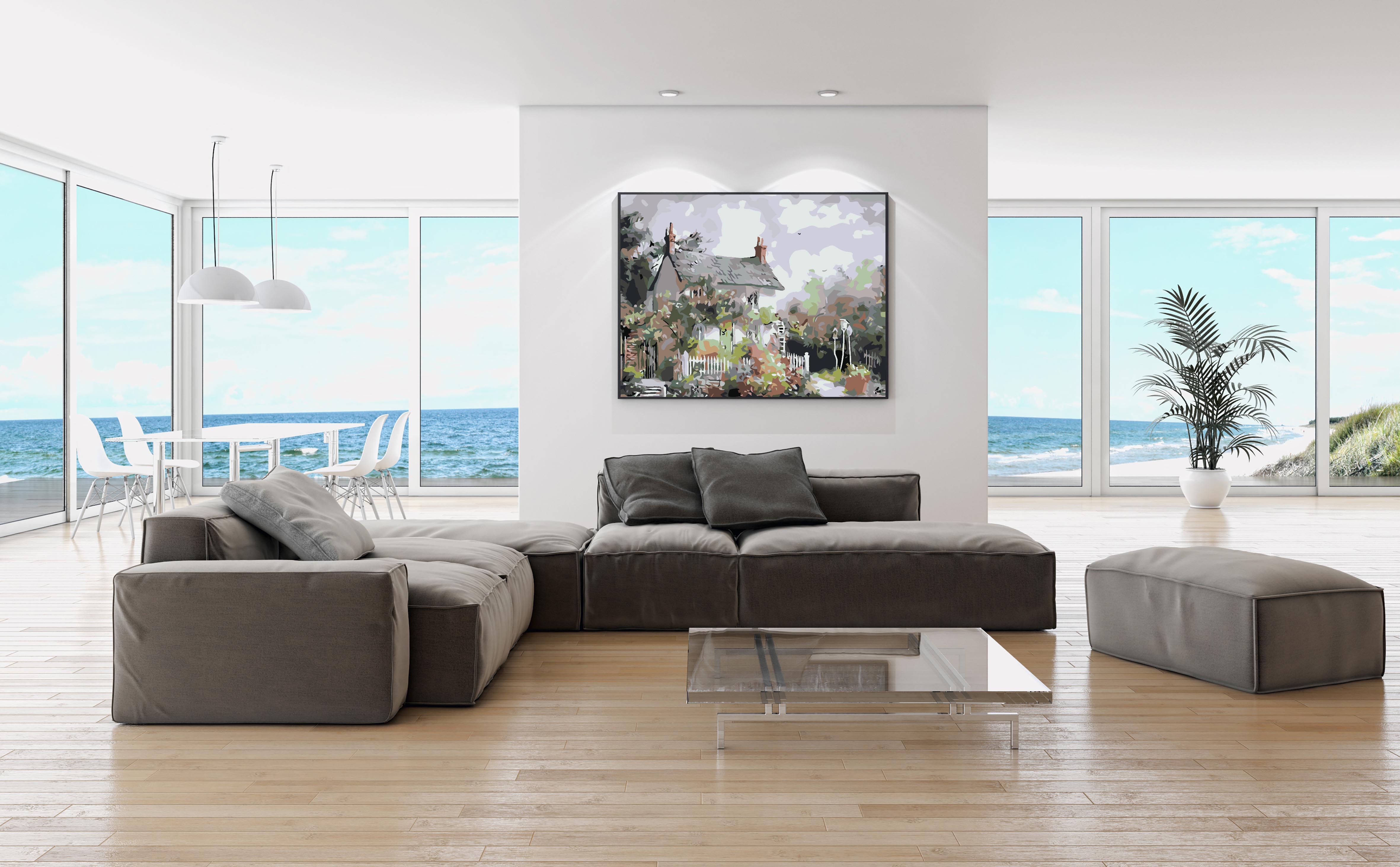 Malen nach Zahlen - Hauslandschaft 4584