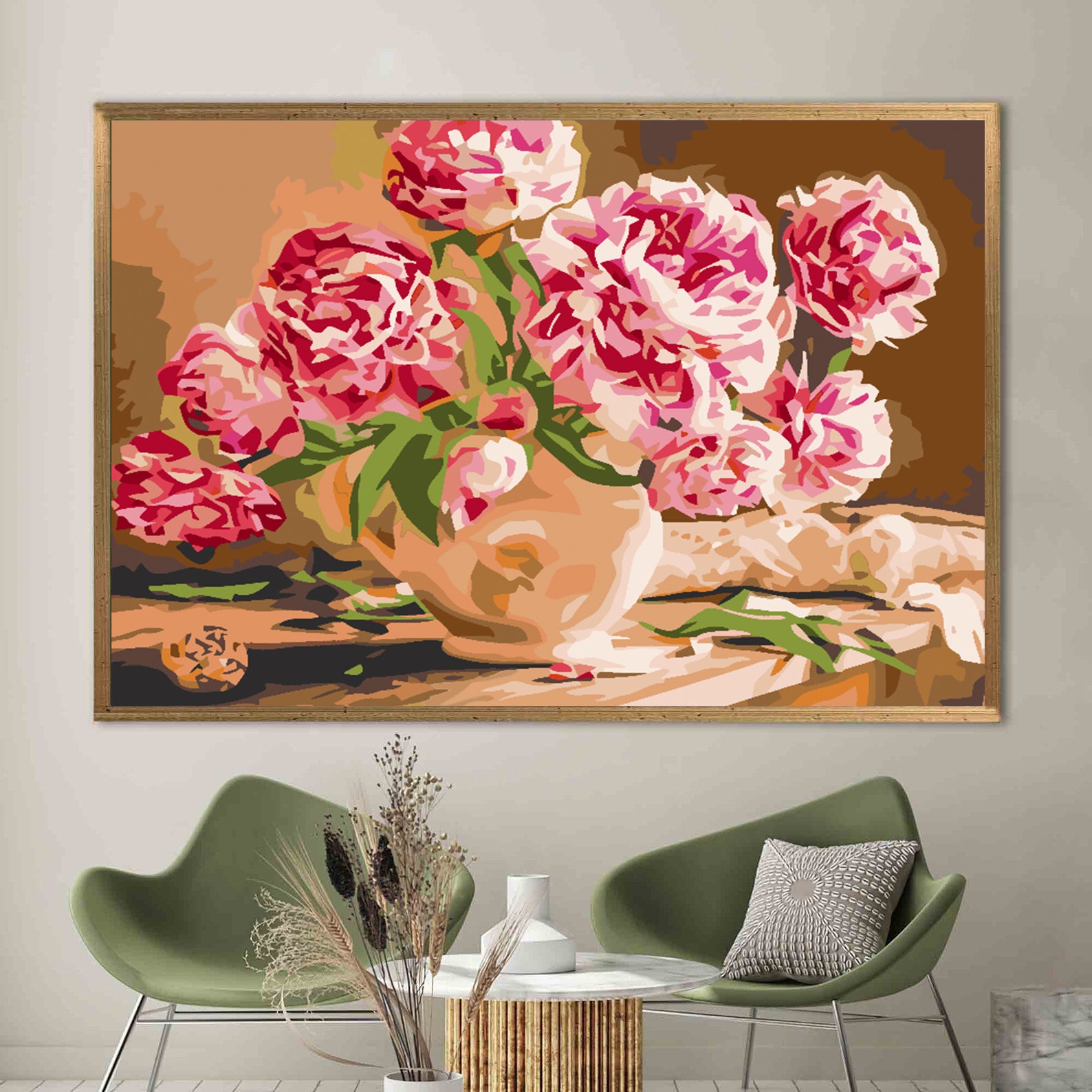 Malen nach Zahlen - Blumen 4589