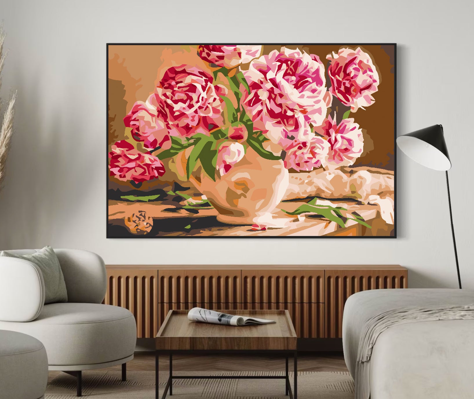 Malen nach Zahlen - Blumen 4589