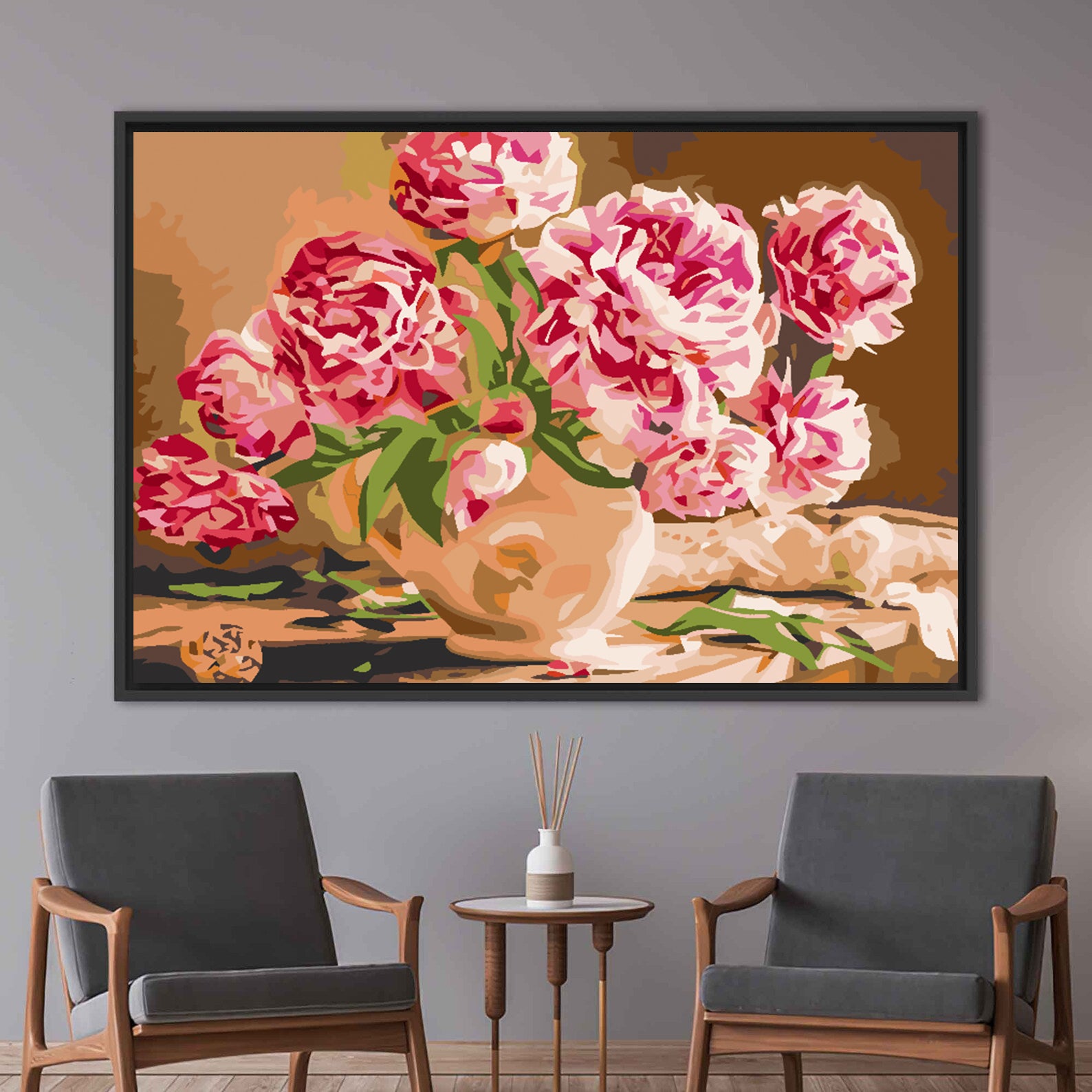 Malen nach Zahlen - Blumen 4589