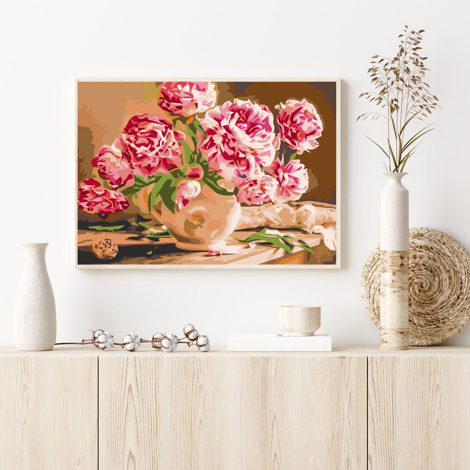 Malen nach Zahlen - Blumen 4589