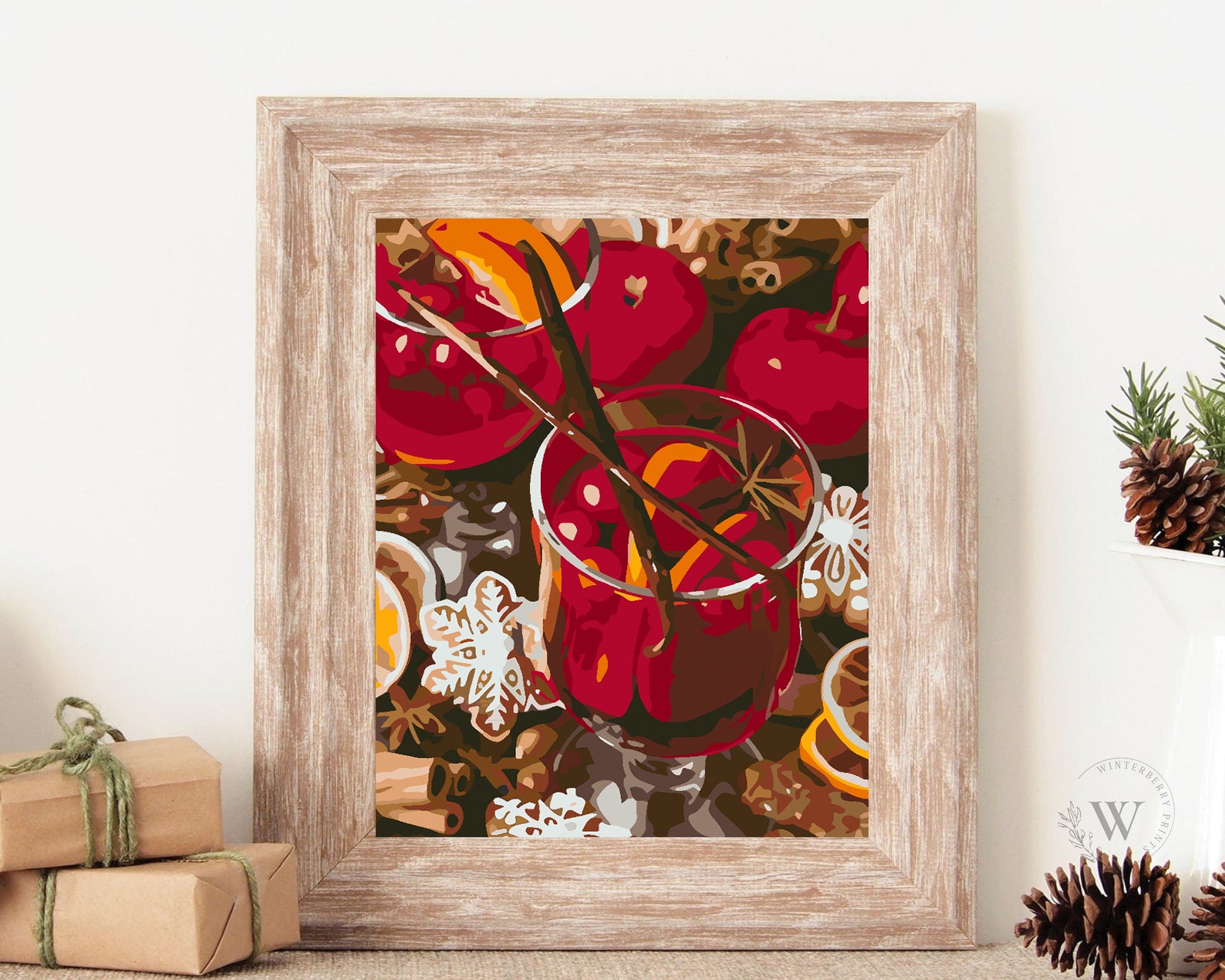 Malen nach Zahlen - Wintergetränke 4595