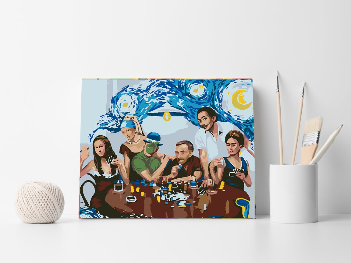 Malen nach Zahlen - Spieleabend 4596