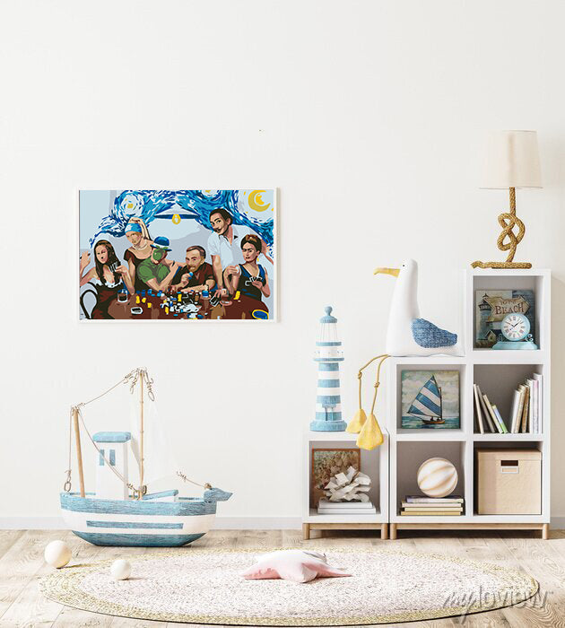 Malen nach Zahlen - Spieleabend 4596