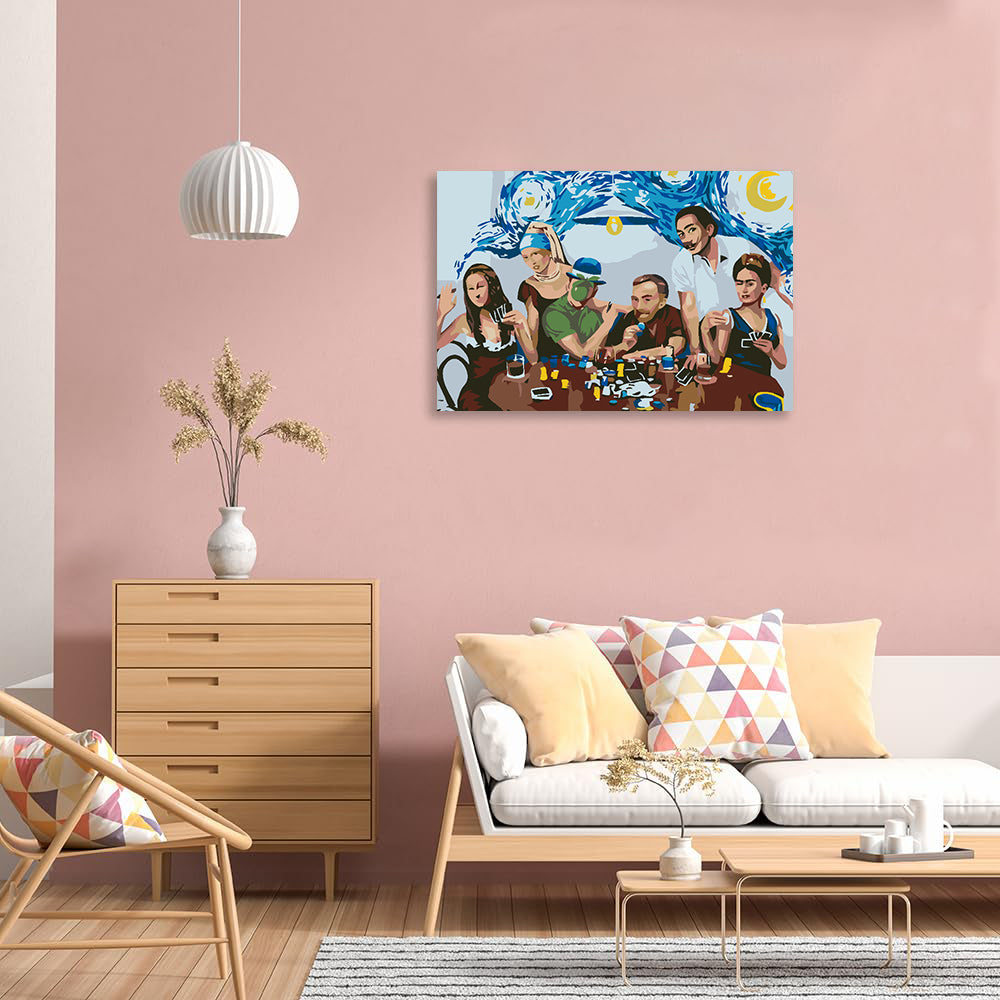 Malen nach Zahlen - Spieleabend 4596