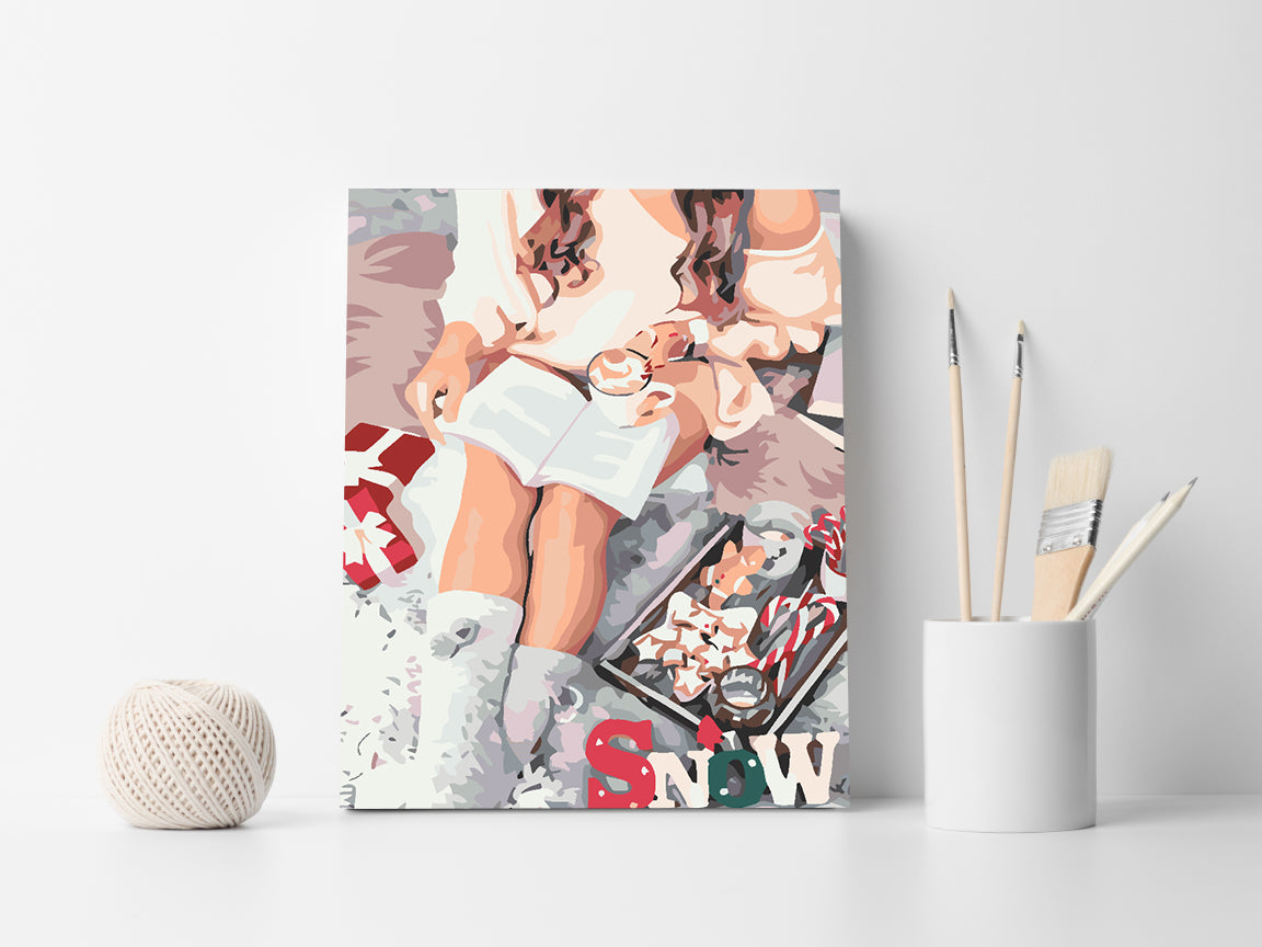 Malen nach Zahlen - Winterstimmung 4599