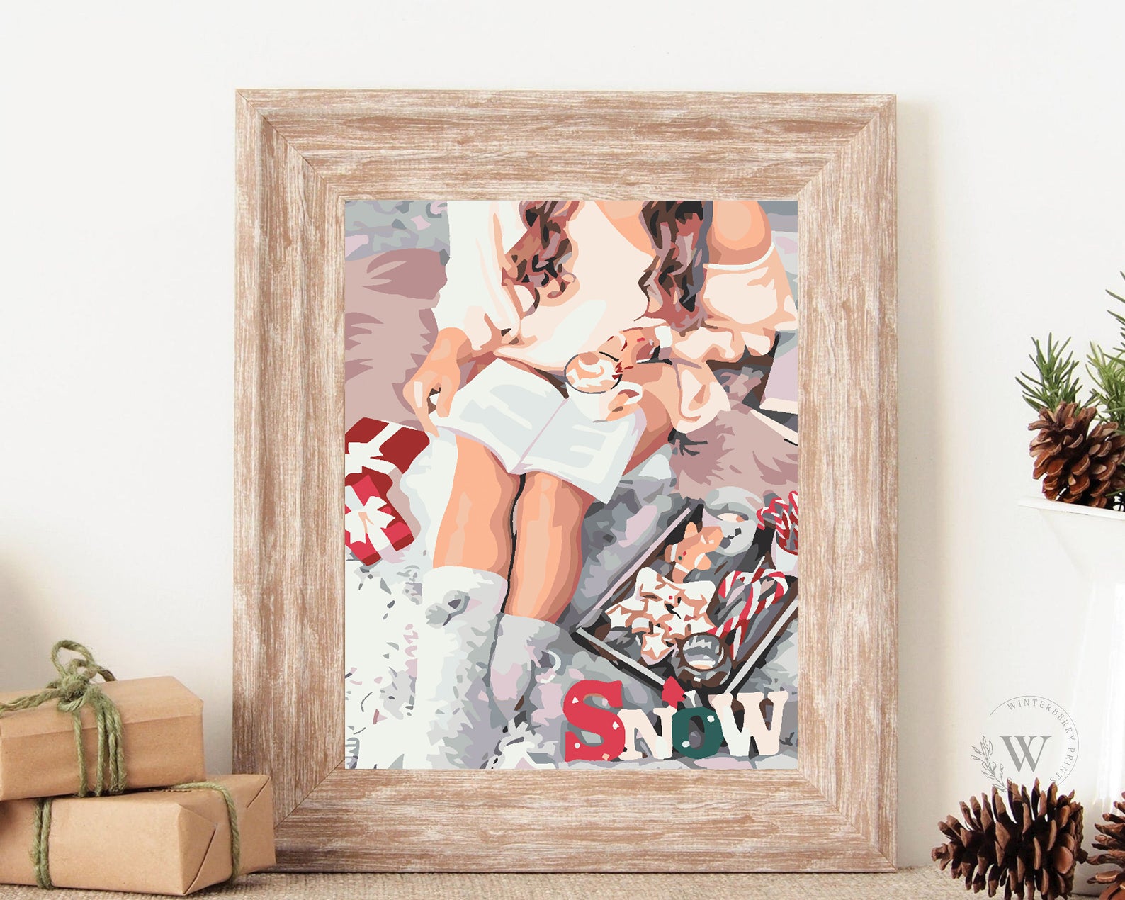 Malen nach Zahlen - Winterstimmung 4599