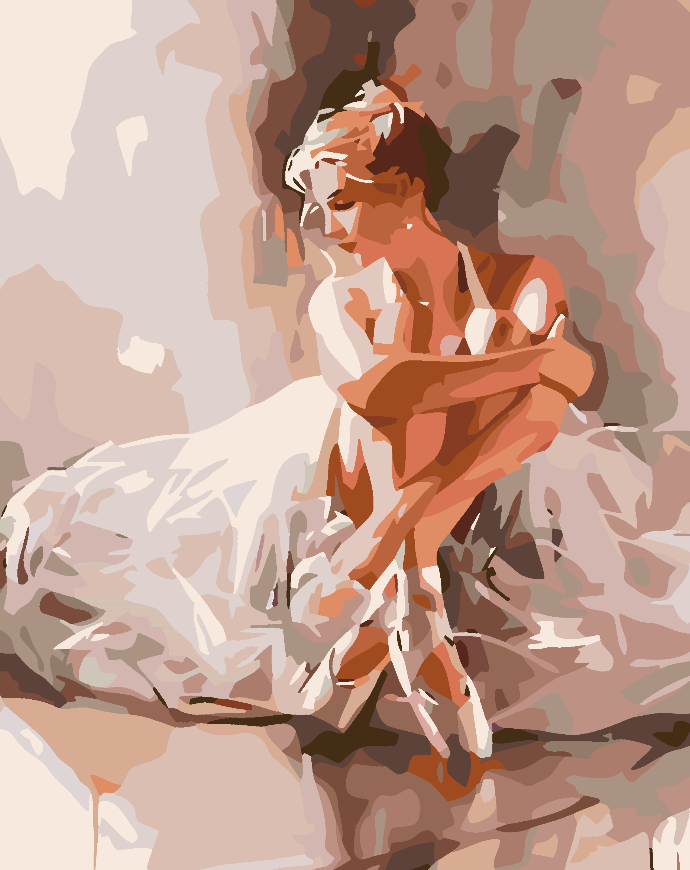 Malen nach Zahlen - Ballerina 4602