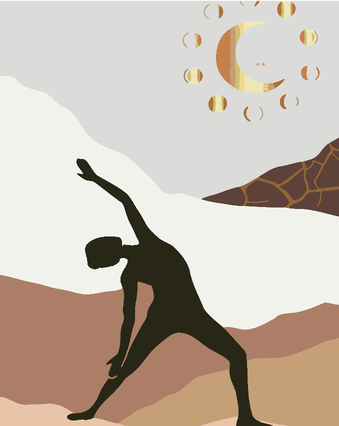 Pictura pe numere - Yoga 4607