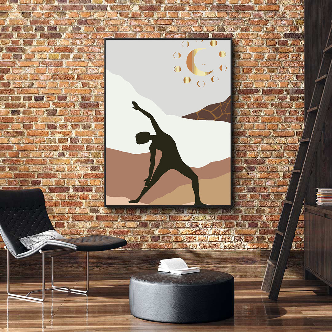 Malen nach Zahlen - Yoga 4607