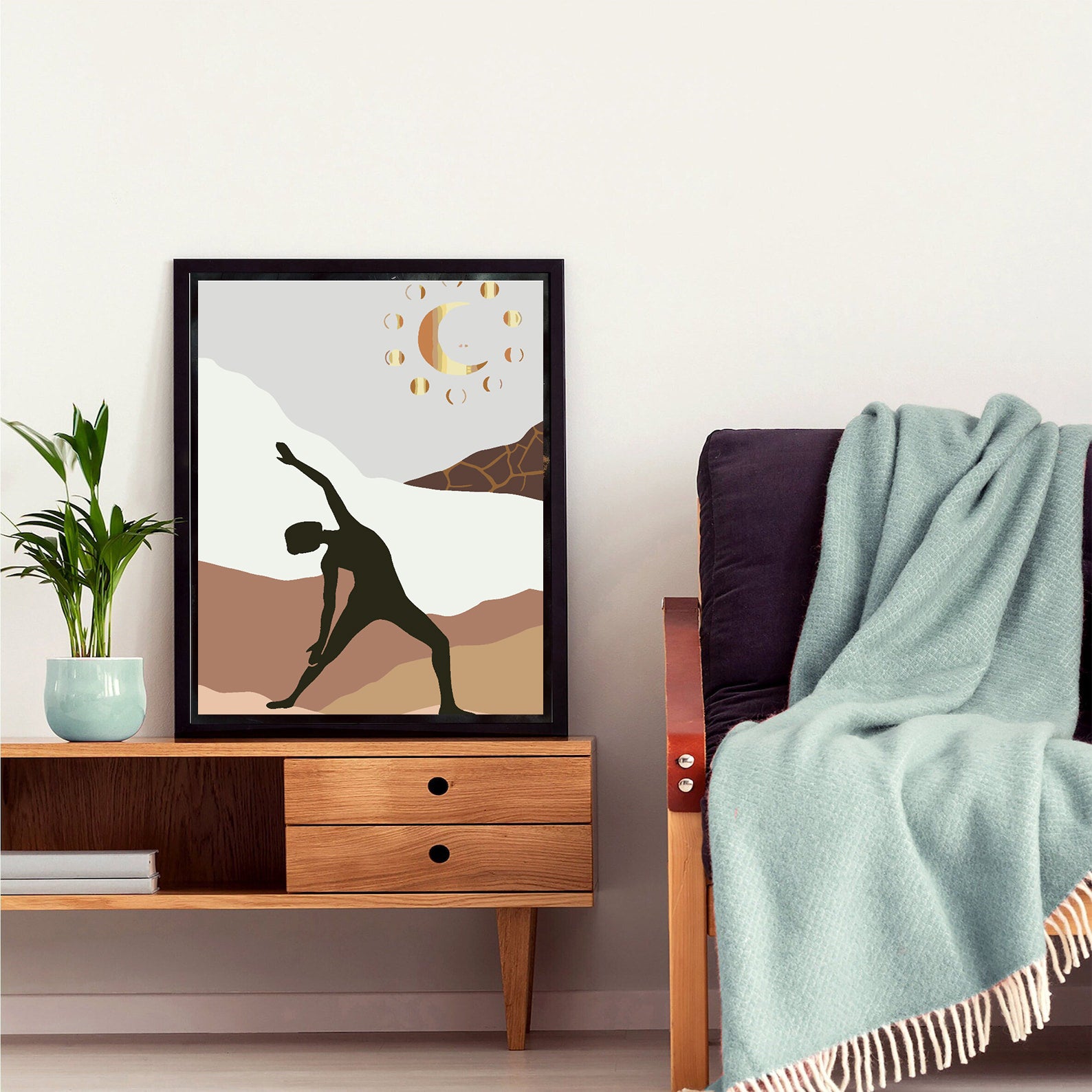 Malen nach Zahlen - Yoga 4607