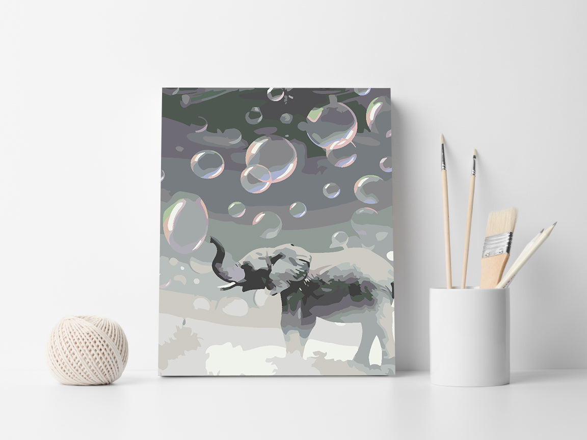 Malen nach Zahlen - Elefant 4612