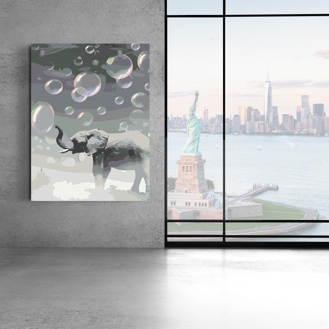 Malen nach Zahlen - Elefant 4612