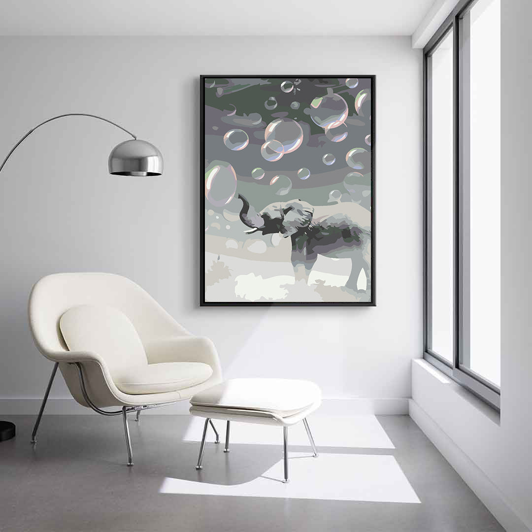 Malen nach Zahlen - Elefant 4612