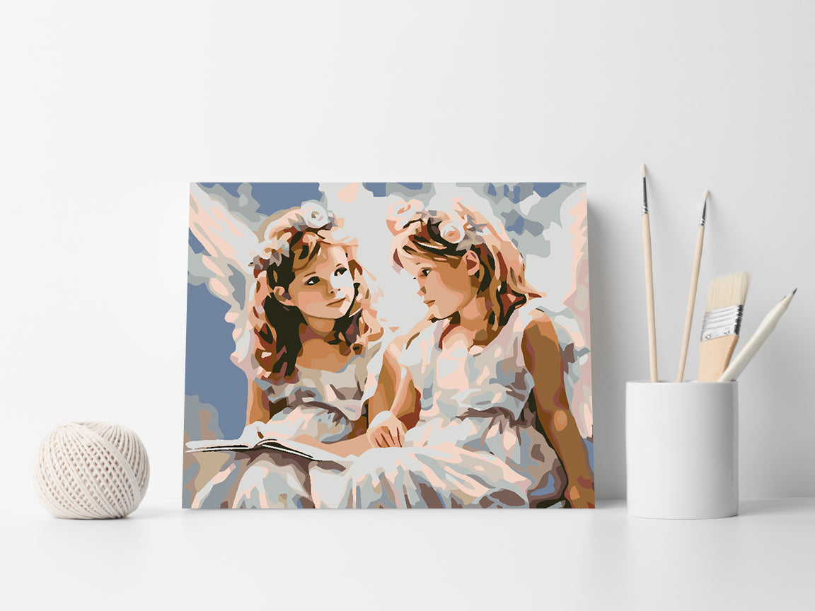 Malen nach Zahlen - Kleine Engel 4614