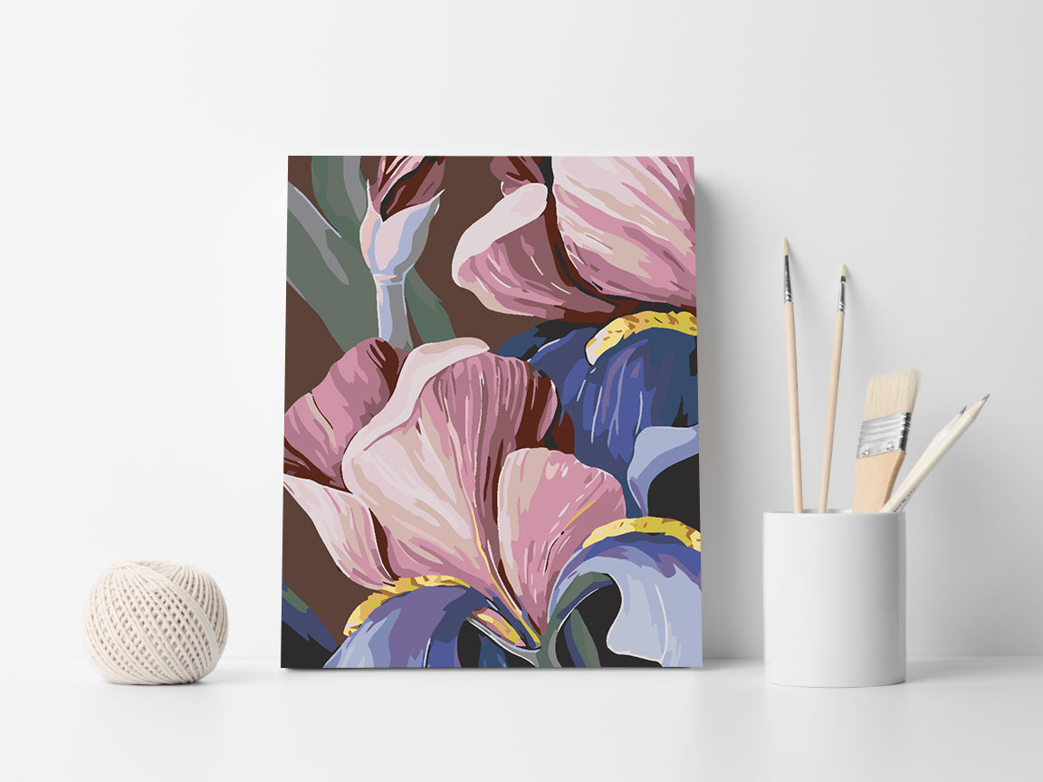 Malen nach Zahlen - Blumen 4618