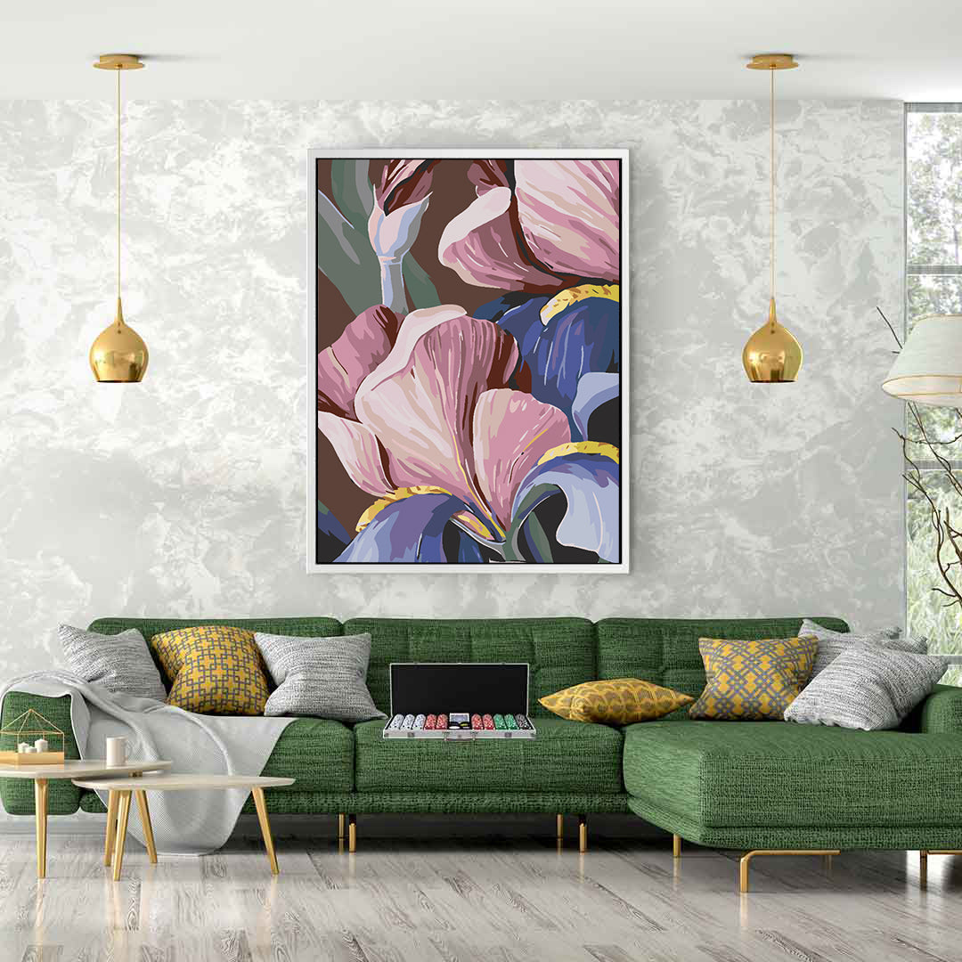 Malen nach Zahlen - Blumen 4618