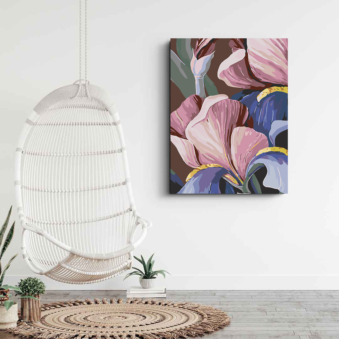 Malen nach Zahlen - Blumen 4618