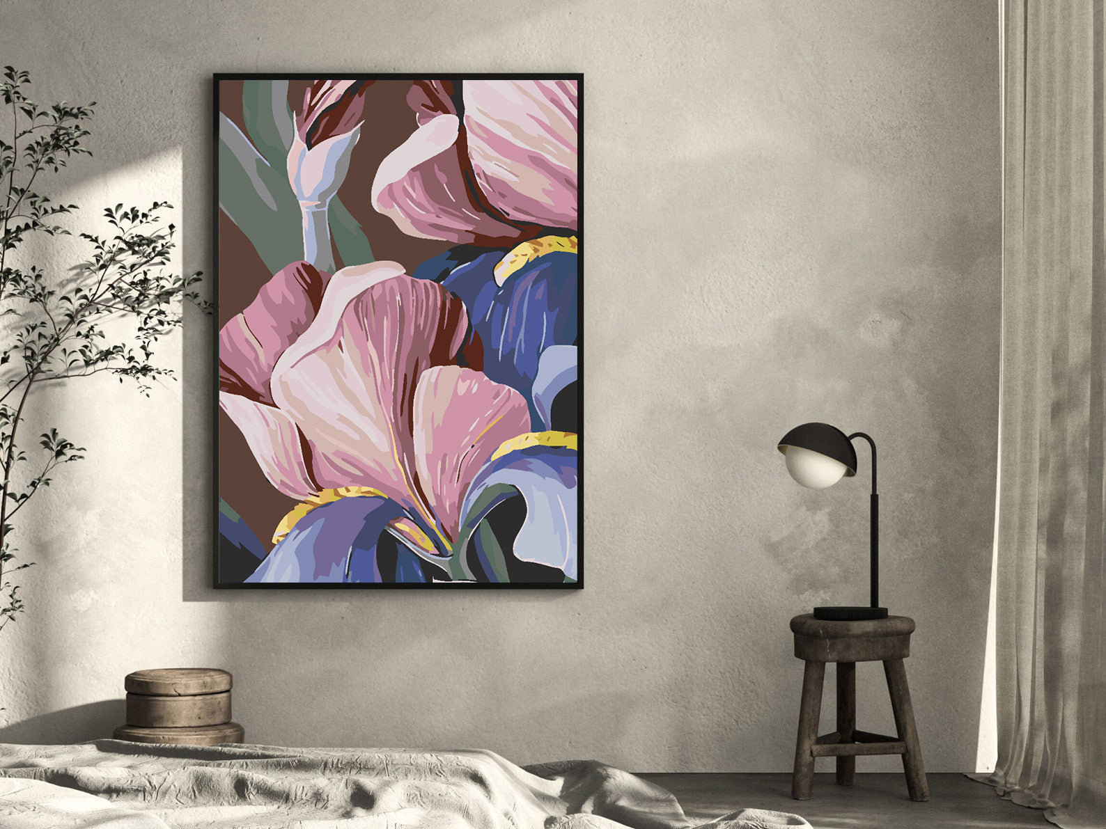 Malen nach Zahlen - Blumen 4618