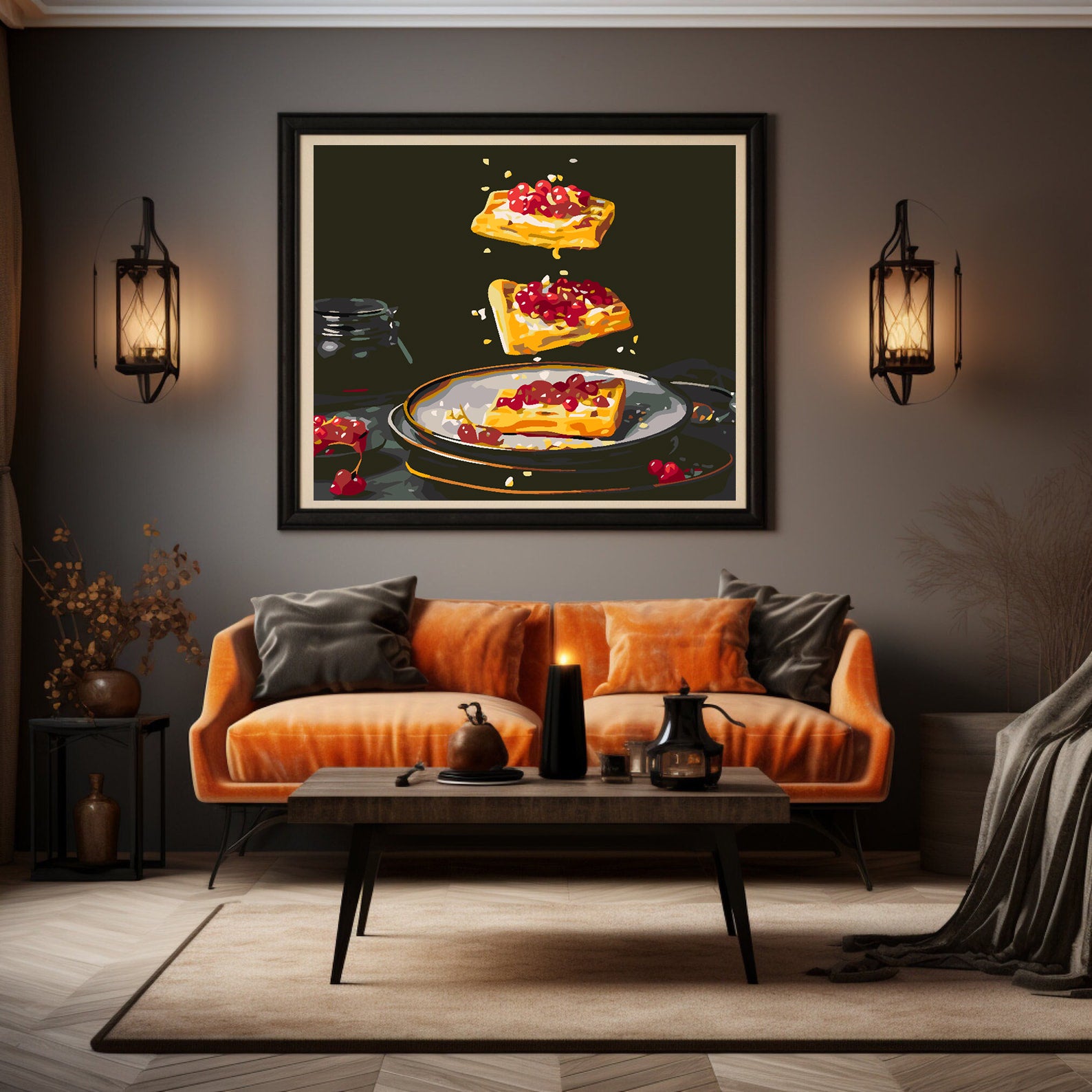 Malen nach Zahlen - Pfannkuchen 4620