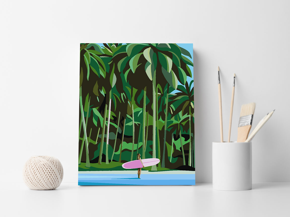 Malen nach Zahlen - Surfen 4633