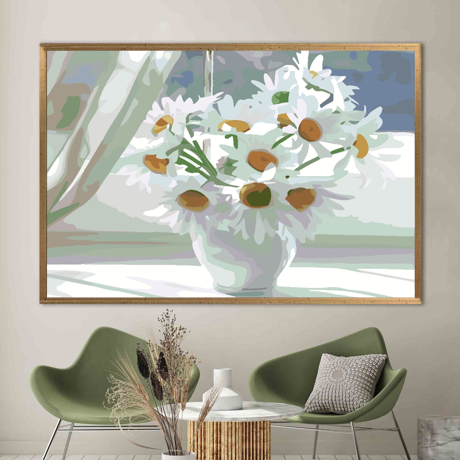 Malen nach Zahlen - Blumen 4637