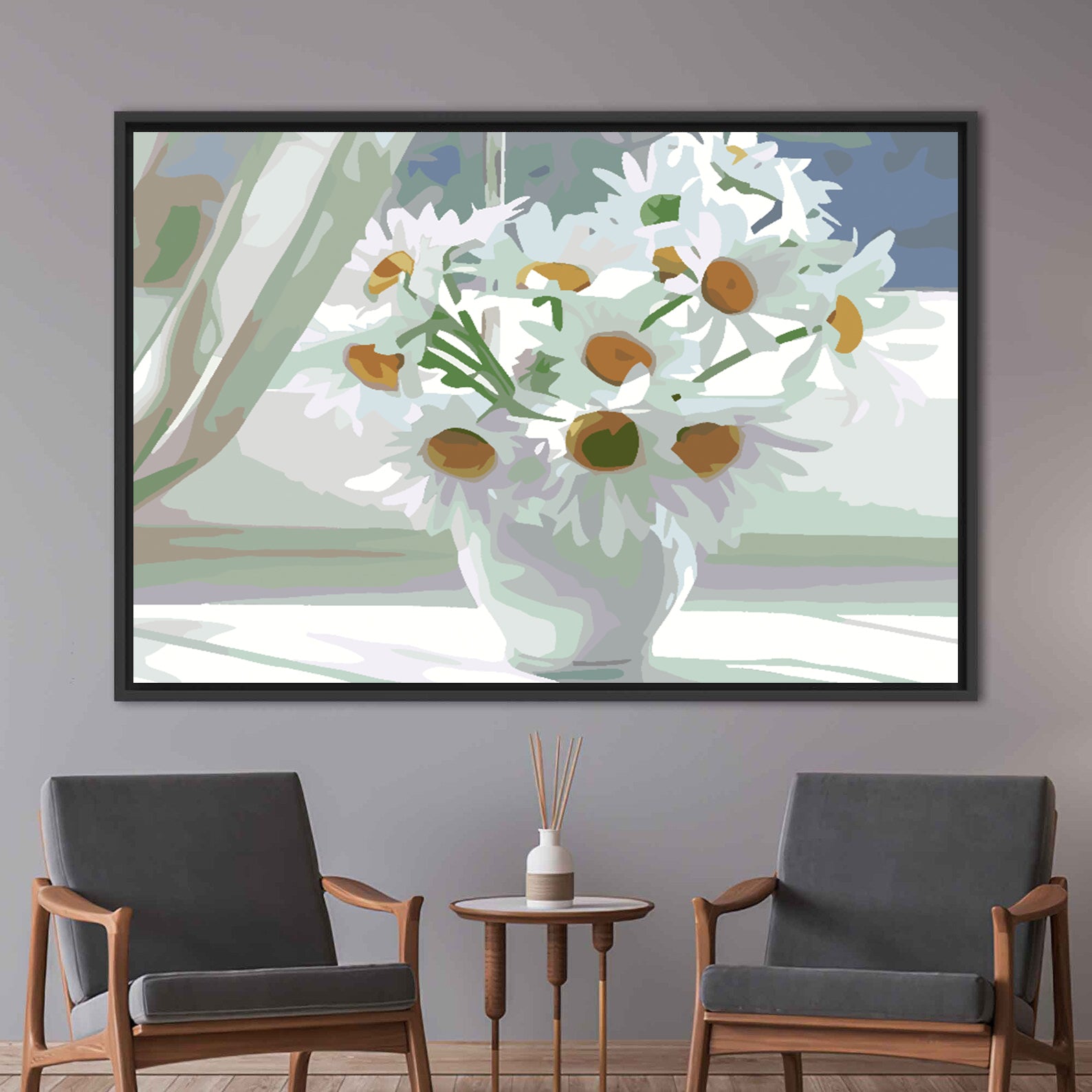 Malen nach Zahlen - Blumen 4637